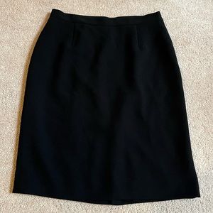 Moschino Cheap and Chic Black Triacetate Blend Skirt Sz. 8